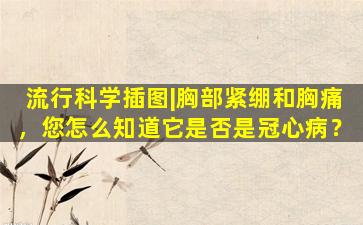 流行科学插图|胸部紧绷和胸痛，您怎么知道它是否是冠心病？